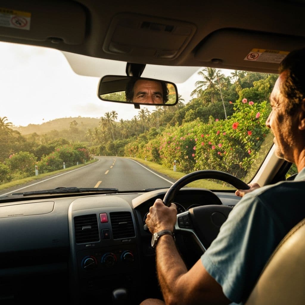 Driving through Fiji